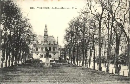 Vincennes Cours Marigny Kat. Vincennes