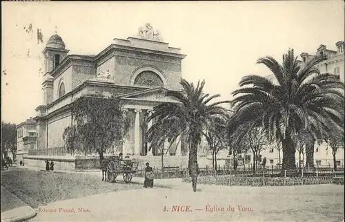 hw06264 Nice Alpes Maritimes Eglise du Voeu Kategorie. Nice Alte Ansichtskarten