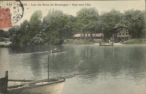 Paris Lac Bois Boulogne Kat. Paris