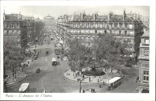 Paris Avenue del Opera Kat. Paris