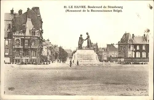 Le Havre Boulevard Strasbourg Kat. Le Havre