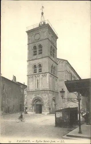 hw06345 Valence Drome Eglise Saint Jean Kategorie. Valence Alte Ansichtskarten
