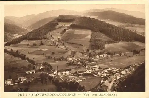 Sainte-Croix-aux-Mines Saint Blaise Kat. Sainte-Croix-aux-Mines