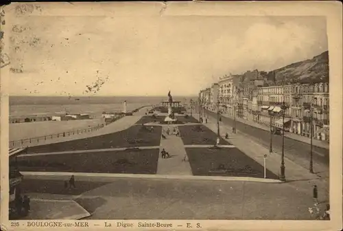 Boulogne-sur-Mer Digue Sainte Beuve Kat. Boulogne-sur-Mer