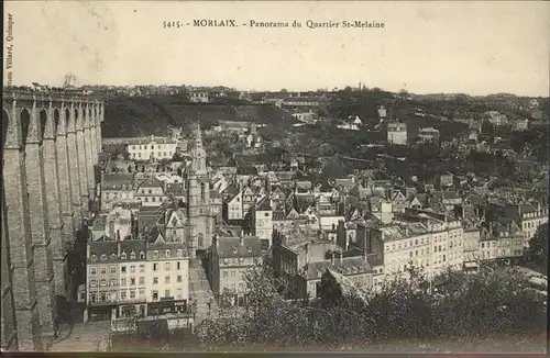 Morlaix Panorama Quartier St. Melaine Kat. Morlaix