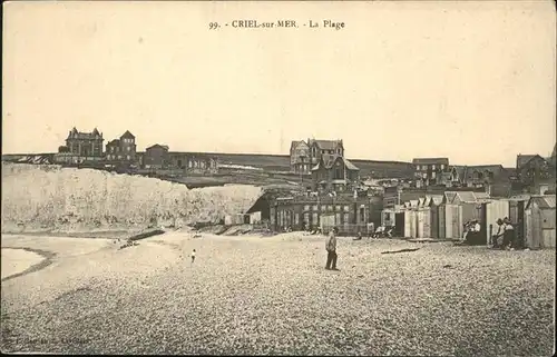 Criel-sur-Mer Plage Kat. Criel-sur-Mer