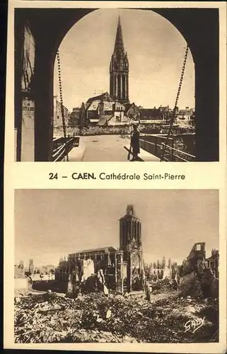 Caen Cathedrale St. Pierre Kat. Caen