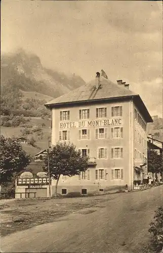 Flumet Hotel Mont-Blanc Kat. Flumet