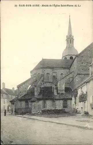 Bar-sur-Aube Abside de l`Eglise Saint-Pierre Kat. Bar-sur-Aube