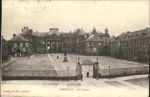 Luneville Chateau Kat. Luneville
