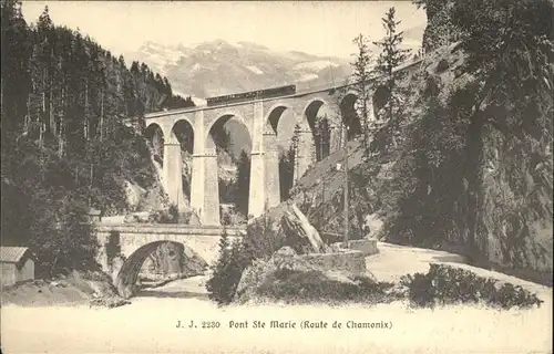 Chamonix Pont Sainte Marie Kat. Chamonix-Mont-Blanc
