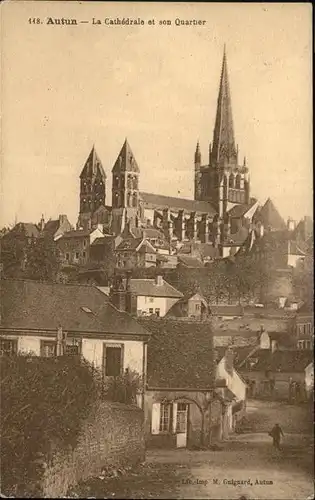 hw06657 Autun Cathedrale Kategorie. Autun Alte Ansichtskarten