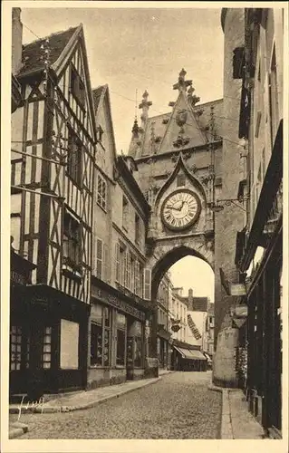 Auxerre Porte de l`Horloge Kat. Auxerre