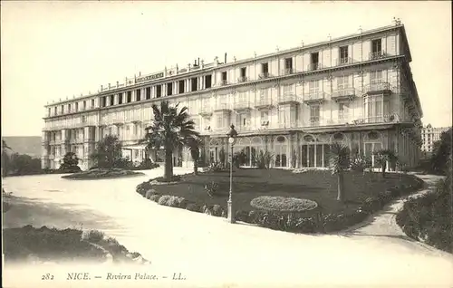 hw06815 Nice Alpes Maritimes Riviera Palace Kategorie. Nice Alte Ansichtskarten