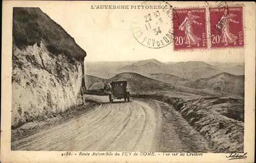 Puy-de-Dome Route Automobile Kat. Neuville