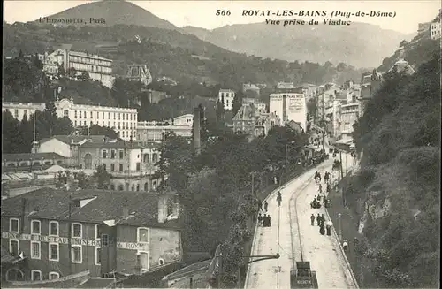 Paris Royat les bains
Vue pris du Viaduc Kat. Paris