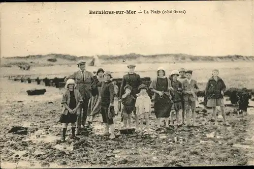 Bernieres-sur-Mer Plage Kat. Bernieres-sur-Mer