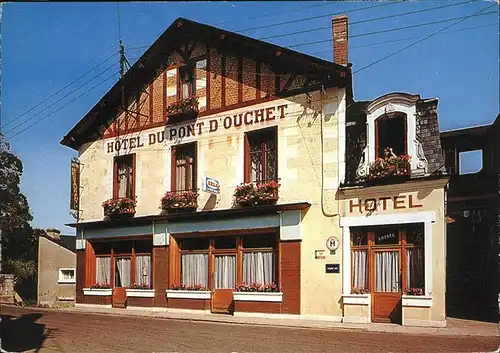 hw07023 Onzain Hotel Restaurant du Pont d`Ouchet Kategorie. Onzain Alte Ansichtskarten