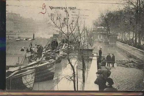 Paris Crue de la Seine Kat. Paris