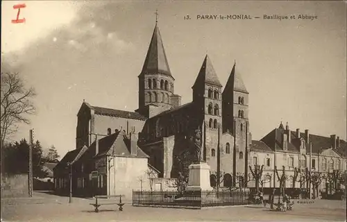 Paray-le-Monial Basilique 
Abbaye Kat. Paray-le-Monial