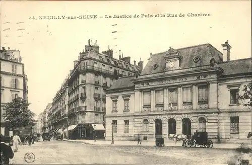 Neuilly-sur-Seine Justice de Paix
Rue de Cahrtres Kat. Neuilly-sur-Seine