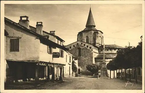 Saint-Savin Hautes-Pyrenees Place du Village Kat. Saint-Savin