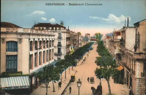 Perpignan Boulevard Clemenceau Kat. Perpignan