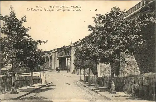 hw07187 Issy-les-Moulineaux Viaduc de la Ligue electrique de Veersailles Kategorie. Issy-les-Moulineaux Alte Ansichtskarten