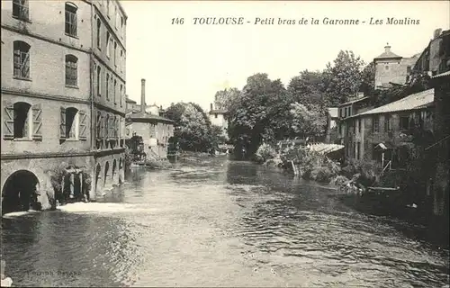 Toulouse Haute-Garonne Petit bras de la Garonne Kat. Toulouse