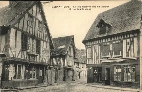 Bernay Vieilles Maisons 
Rue de Lisieux Kat. Bernay