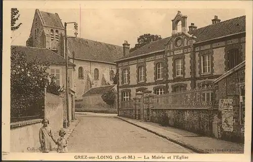 Grez-sur-Loing Mairie
Eglise Kat. Grez-sur-Loing