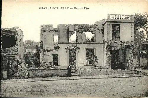 Chateau-Thierry Rue de Fere Kat. Chateau-Thierry