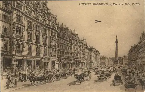 hw07384 Paris Hotel de Miabeau Kategorie. Paris Alte Ansichtskarten