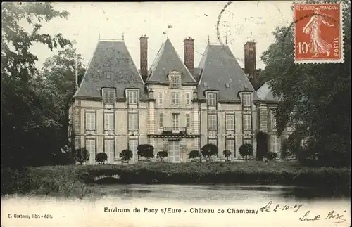 Pacy-sur-Eure Chateau de Chambray Kat. Pacy-sur-Eure