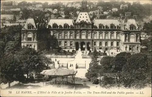 Le Havre Hotel de Ville Town Hall  Kat. Le Havre