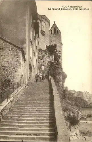 Rocamadour Grand Escaller Kat. Rocamadour