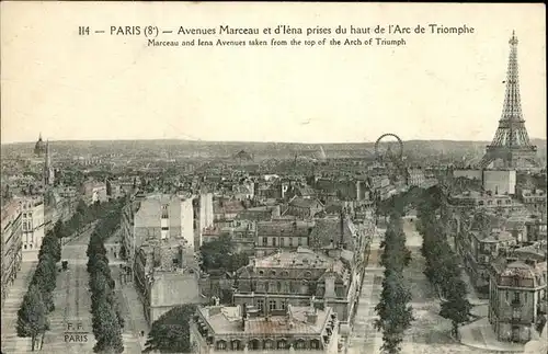 Paris Avenues Marceau  Kat. Paris