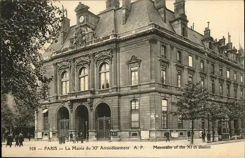 Paris La Mairie  Kat. Paris