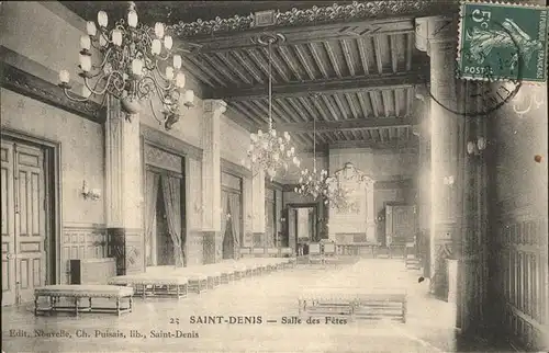 Saint-Denis Seine-Saint-Denis Salle des Fetes Kat. Saint-Denis