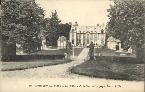 Grosrouvre Chateau de la Mormaire Kat. Grosrouvre