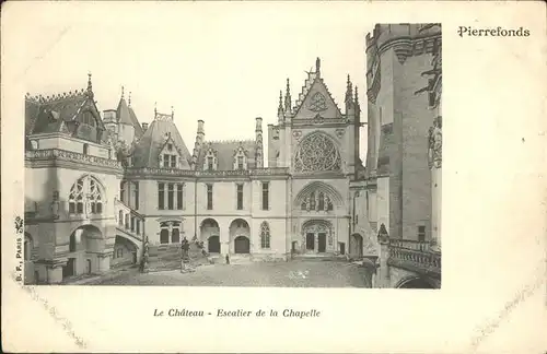 Pierrefonds Oise Chateau Chapelle Kat. Pierrefonds