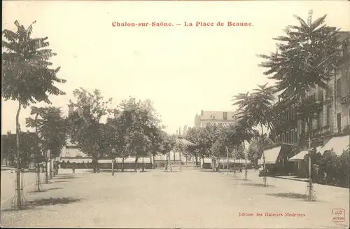 Chalon-sur-Saone Place Beaune Kat. Chalon-sur-Saone