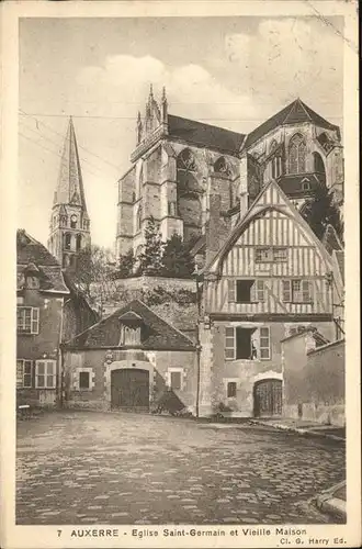 Auxerre Eglise Saint Germain  Kat. Auxerre