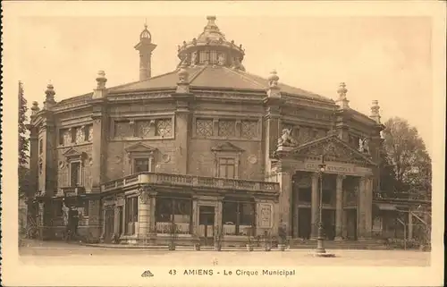 Amiens Cirque Municipal Kat. Amiens