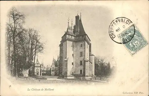 Meillant Chateau Kat. Meillant