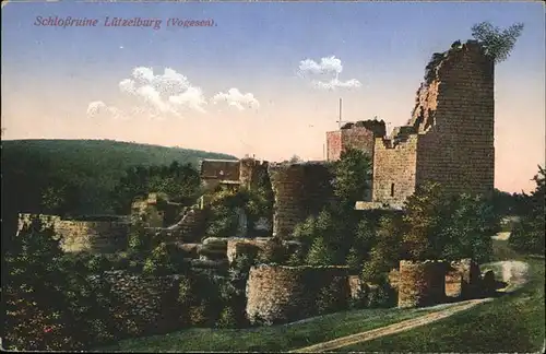 Luetzelburg Lothringen Schlossruine