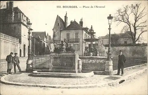 Bourges Place Arsenal Kat. Bourges