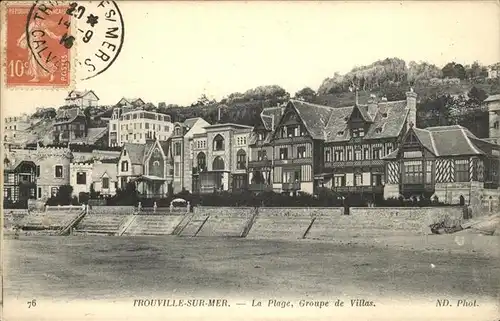 Trouville-sur-Mer Plage Kat. Trouville-sur-Mer