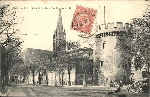 Caen Halles et la Tour Le Roy Kat. Caen