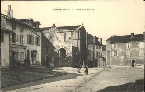 Charlieu Place de Abbaye Kat. Charlieu